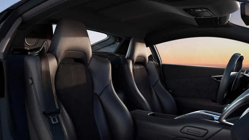 Cliché de l'intérieur de la NSX 