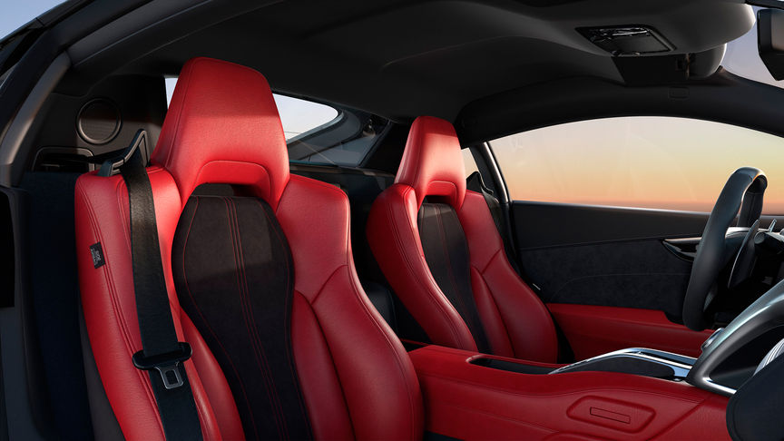 Cliché de l'intérieur de la NSX 