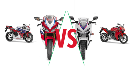 Combinaison de motos Honda.