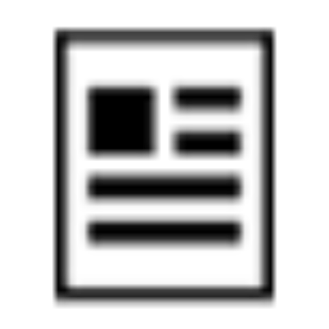 Icône de brochure