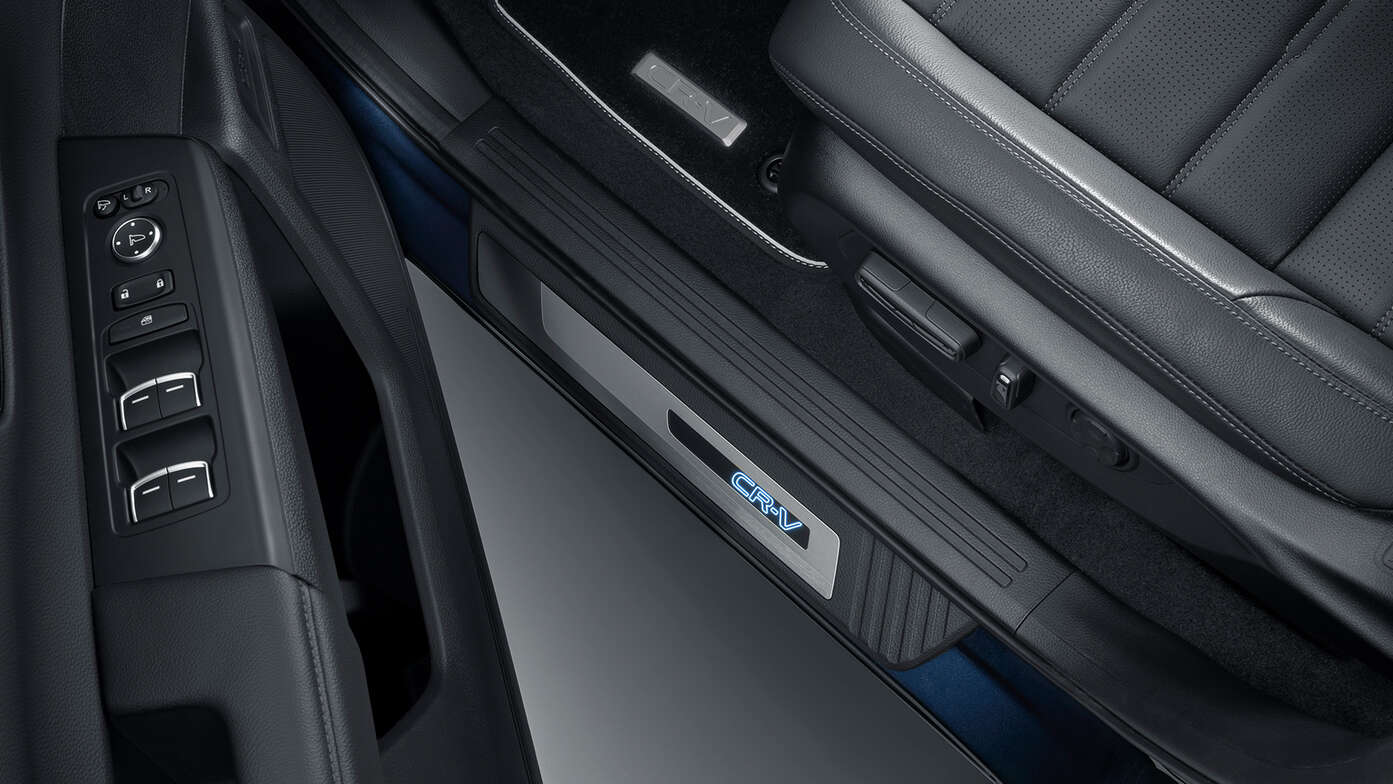 Garnitures de seuil de porte éclairées pour SUV CR-V hybride