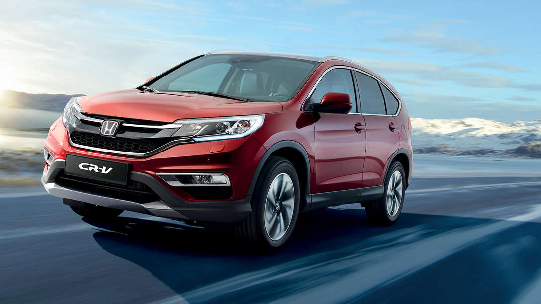 CR-V dans des conditions de conduite par temps froid