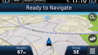 Gros plan sur le système de navigation 7" du Honda CR-V.