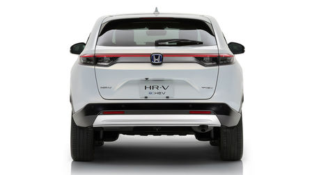 Vue arrière du Honda HR-V en studio