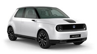 Honda e, vue latérale. 
