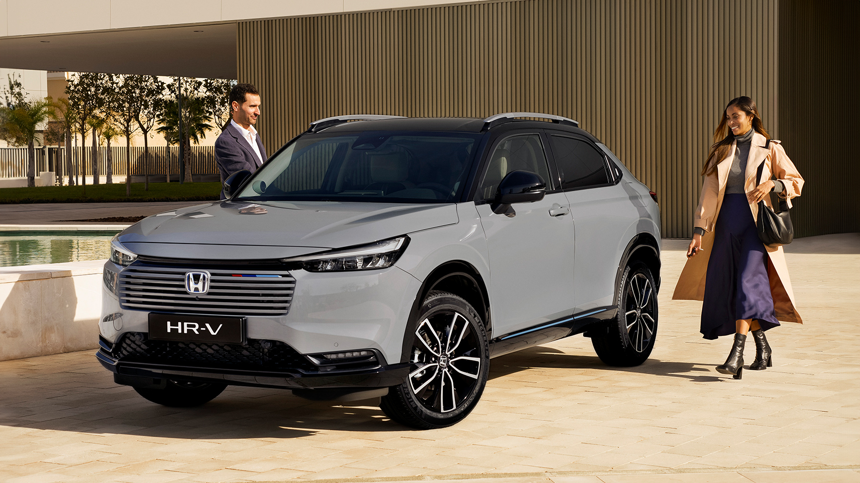 Gros plan sur la couleur du Honda HR-V
