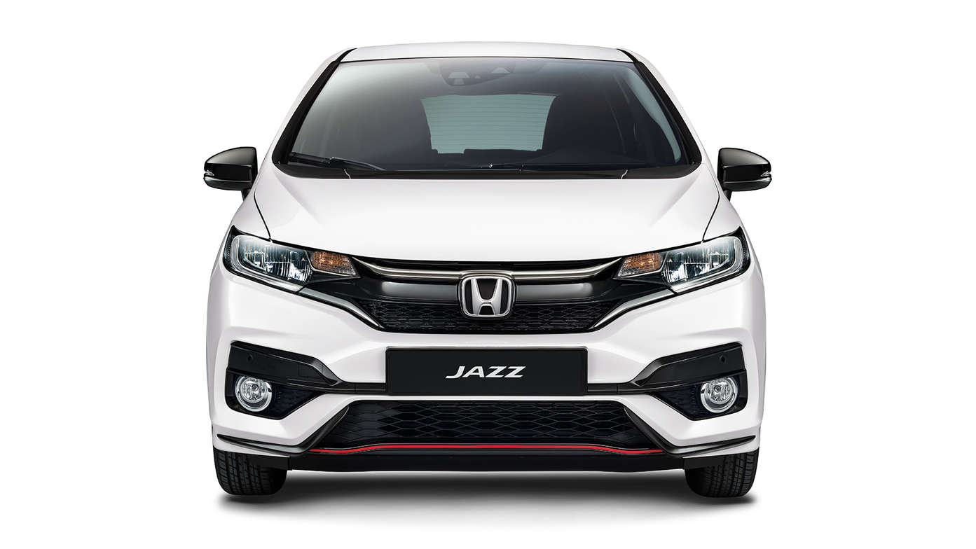 Vue avant de la Honda Jazz Dynamic.