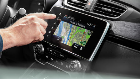 Gros plan sur le Dash CR-V.