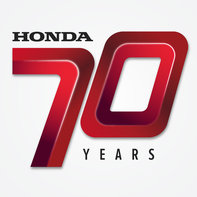 Logo du 70e&nbsp;anniversaire de Honda.