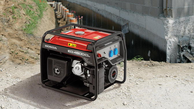 Vue rapproch&eacute;e d'un groupe &eacute;lectrog&egrave;ne Endurance High-Performance.