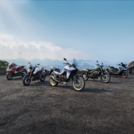 La gamme de motos Honda 2023