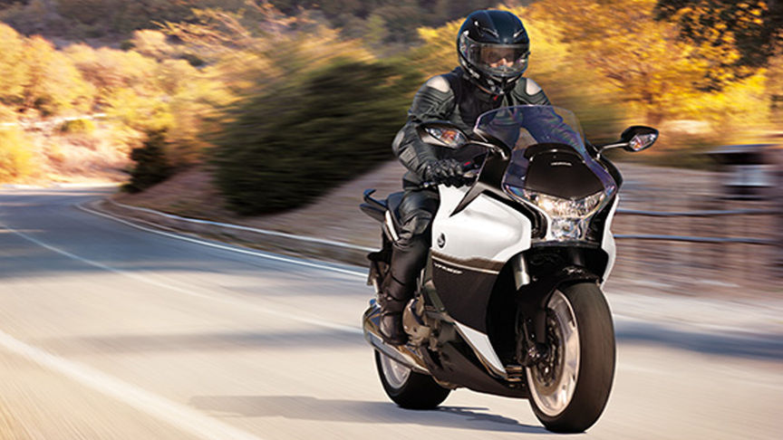 Gros plan de la VFR1200F