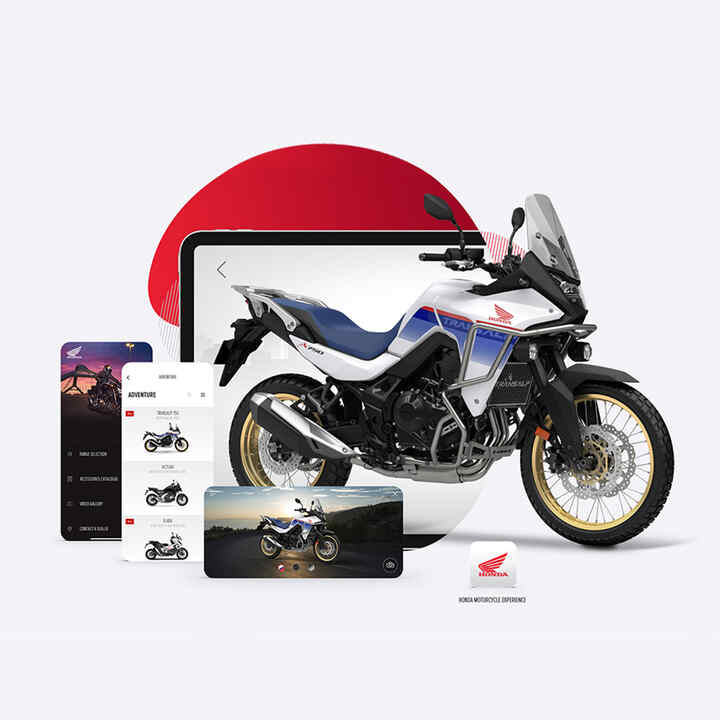 Application Honda Motorcycles Experience avec la XL750 Transalp