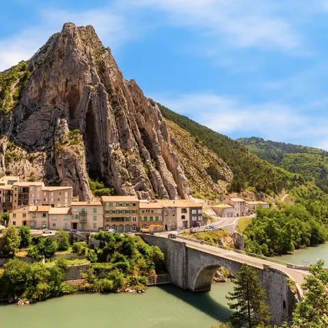 Sisteron en Provence (vieille commune française)