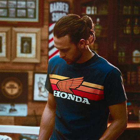 Logo Honda sur t-shirt