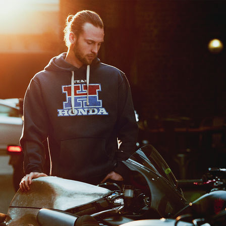 Logo Honda sur t-shirt