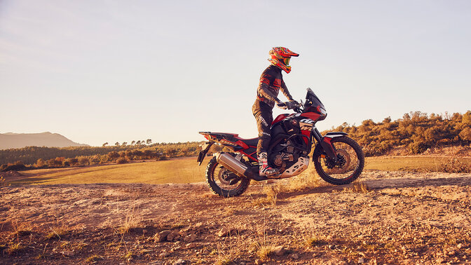 Honda CRF1100L Africa Twin en off road