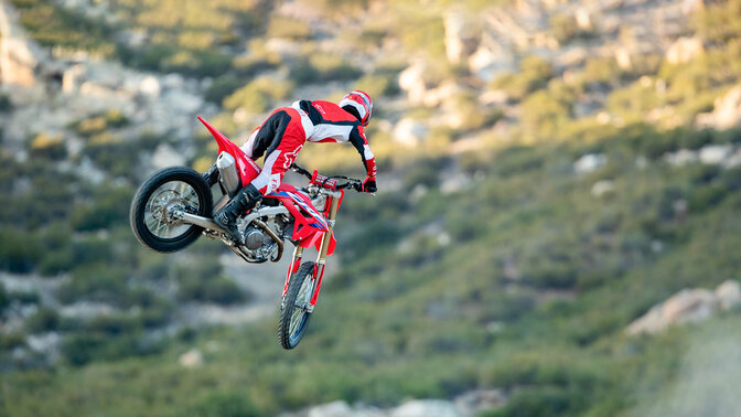 Honda CRF250R off road