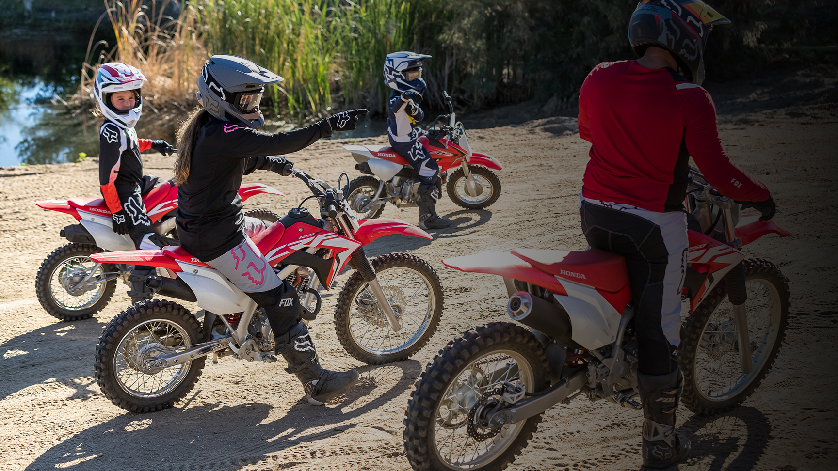 Gamme Honda CRF Off Road