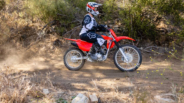 Démarrage électrique Honda CRF125F