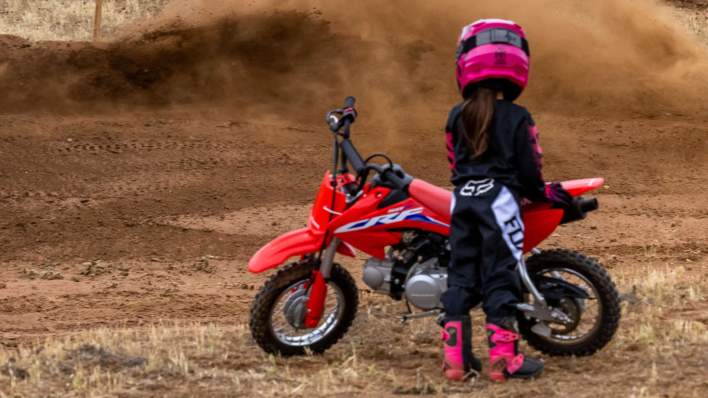 CRF50F En selle !