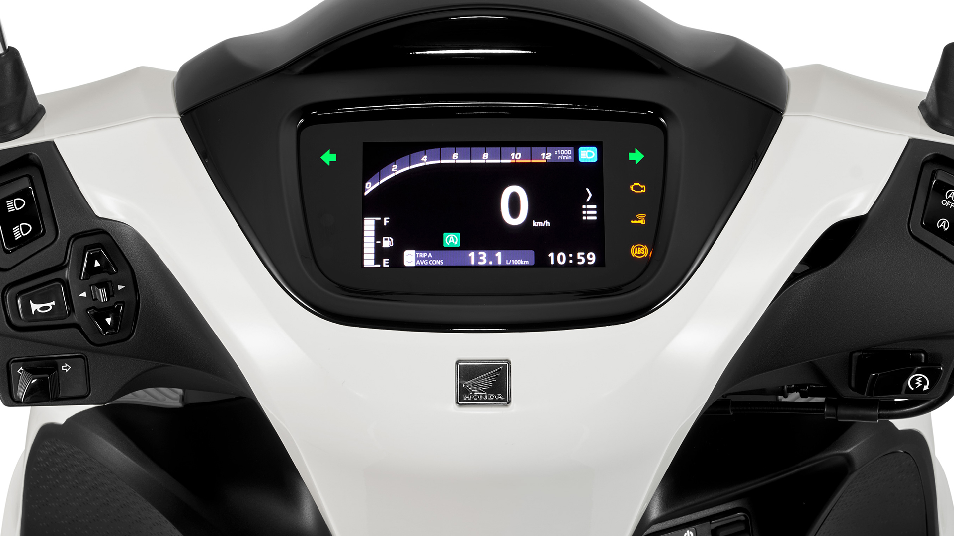 SH Mode 125 avec Smart Key pour l’allumage et l'ouverture de la selle