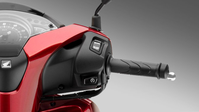 Prise de vue du guidon