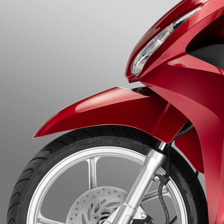 Gros plan de la roue