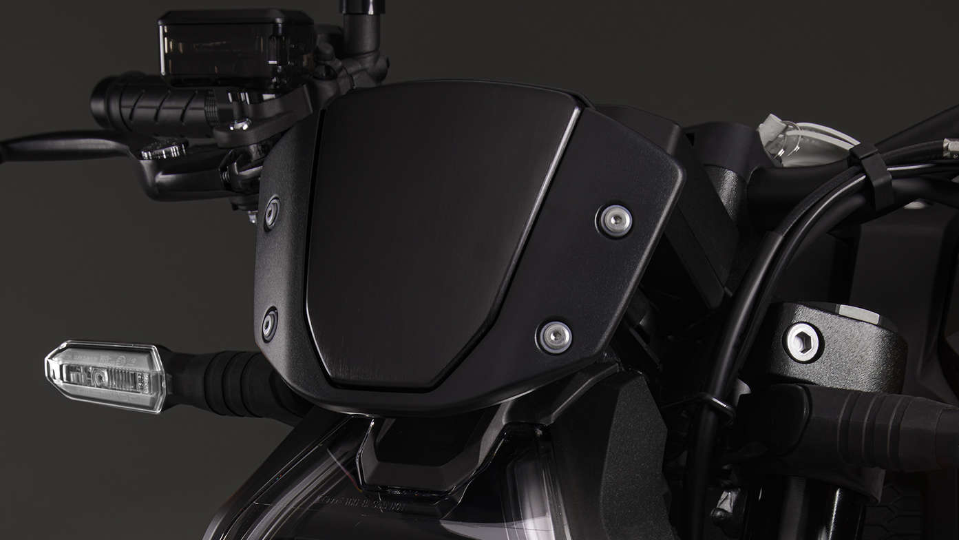 CB1000R Black Edition, protection contre le vent