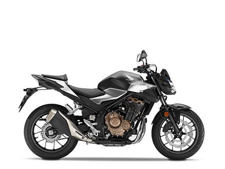 C&ocirc;t&eacute; droit de la CB500F