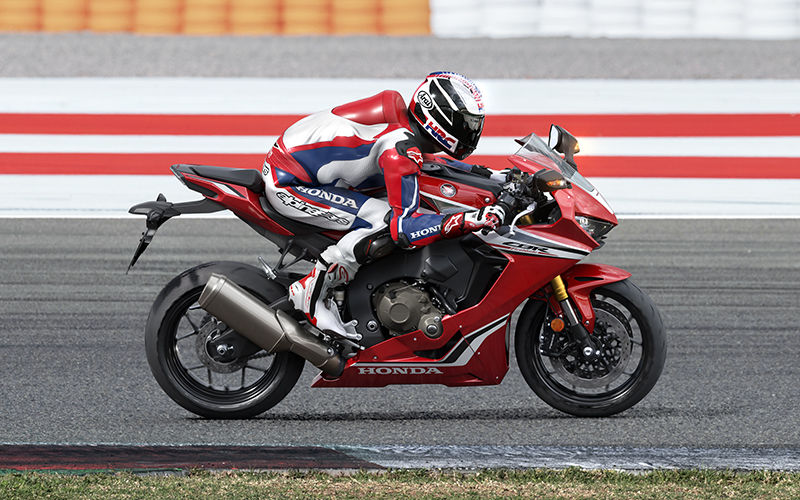 Côté droit de la CBR1000RR Fireblade