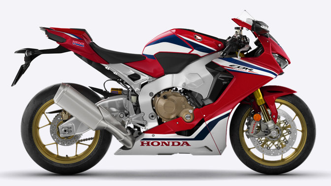 C&ocirc;t&eacute; droit de la CBR1000RR Fireblade SP