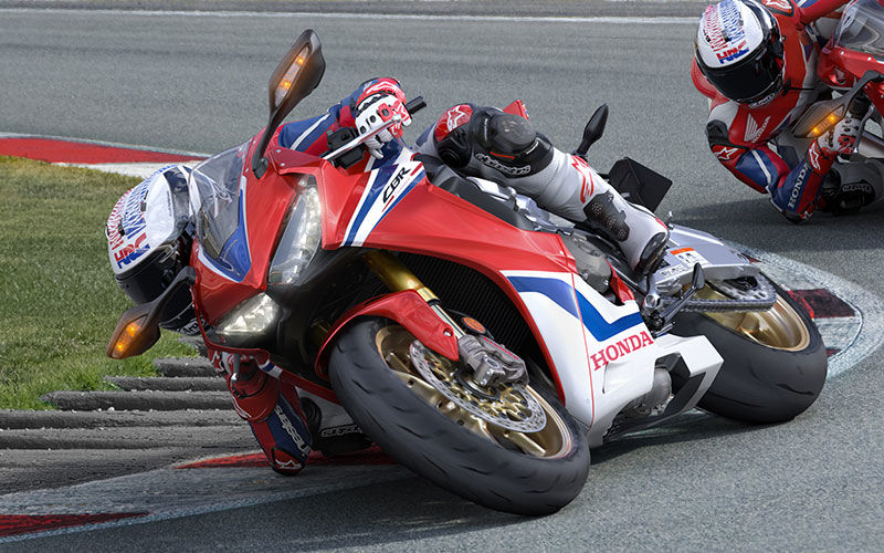 Côté gauche de la CBR1000RR Fireblade SP