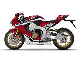 C&ocirc;t&eacute; gauche de la CBR1000RR Fireblade SP