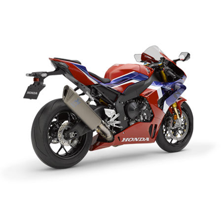 Honda CBR1000RR-R Fireblade&nbsp;SP, trois quarts gauche, mod&egrave;le tricolore