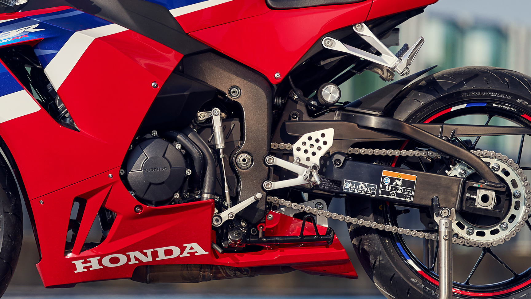 Quickshifter de série pour la CBR600RR.