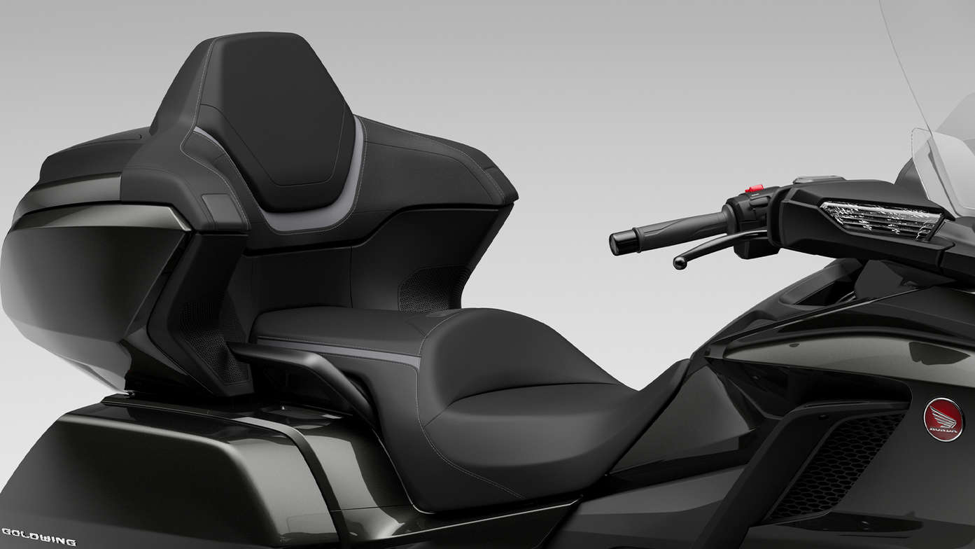 Honda Gold Wing Tour, assise confortable pour le passager