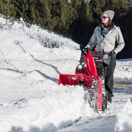 Série 7, utilisée par un démonstrateur, en montagne