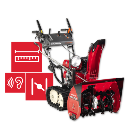 Fraises à neige, illustration spécifications