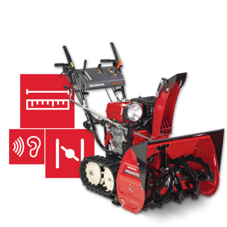 Fraises à neige, illustration spécifications