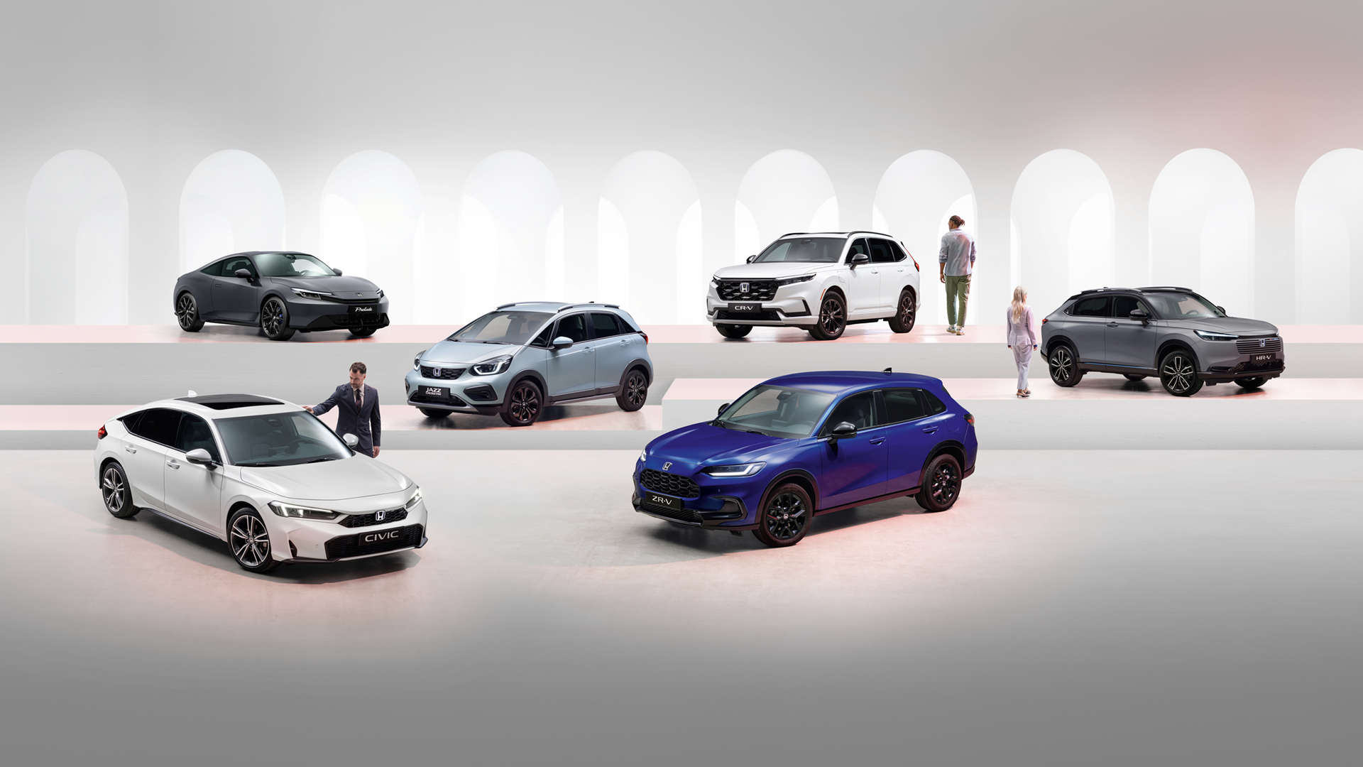 Civic Hatch, extérieur, vue de trois quarts avant
