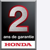 Honda micro motobineuses, 2 ans de garantie.