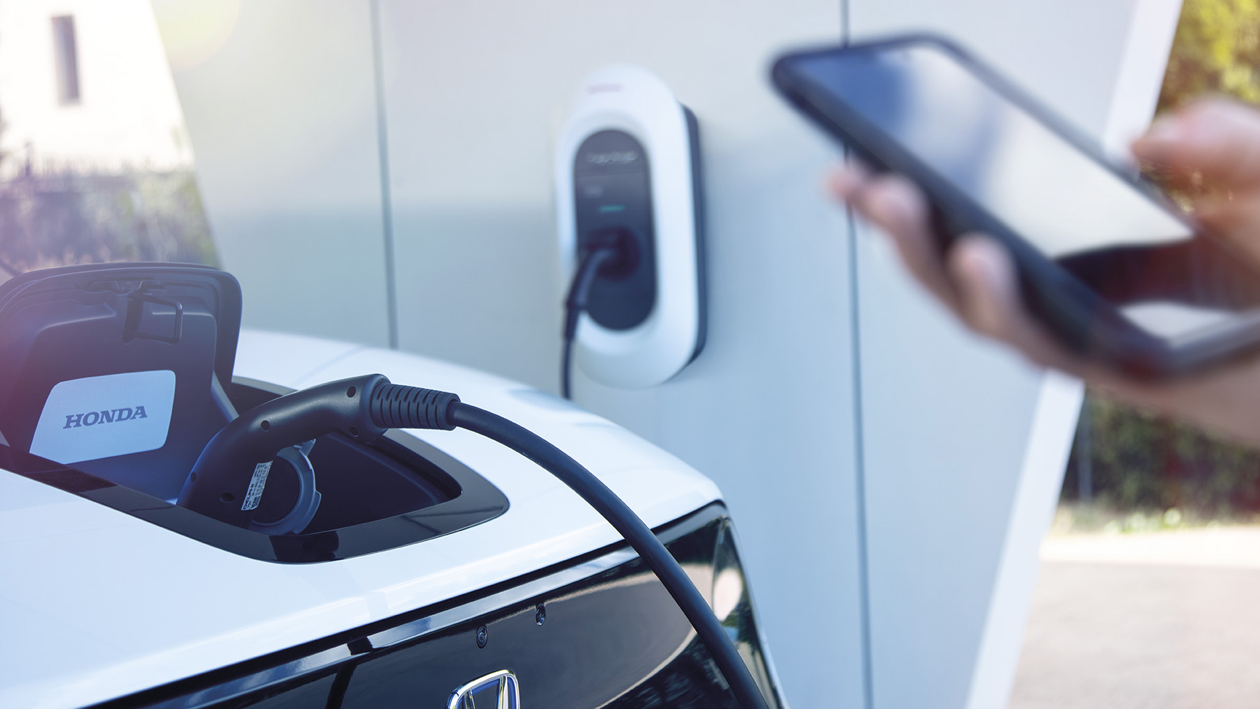 Recharge d’une Honda e 2020 en mode 3